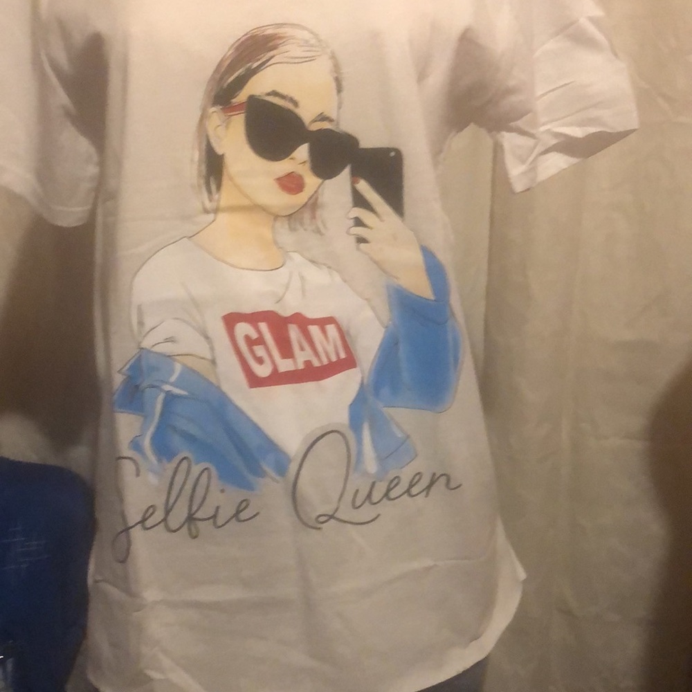 cute print T-shirt - Picture 3 of 4